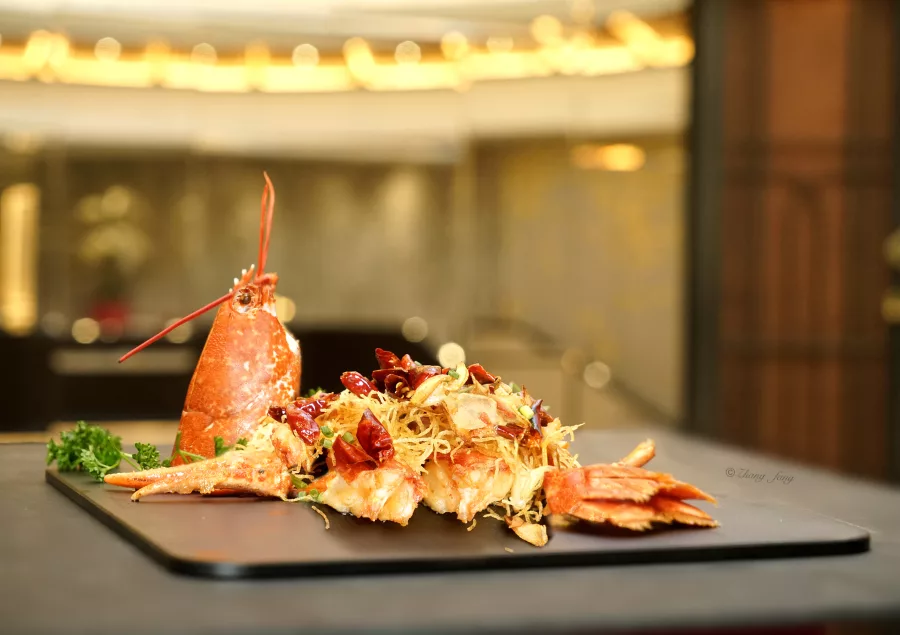 Homard au sel et poivre