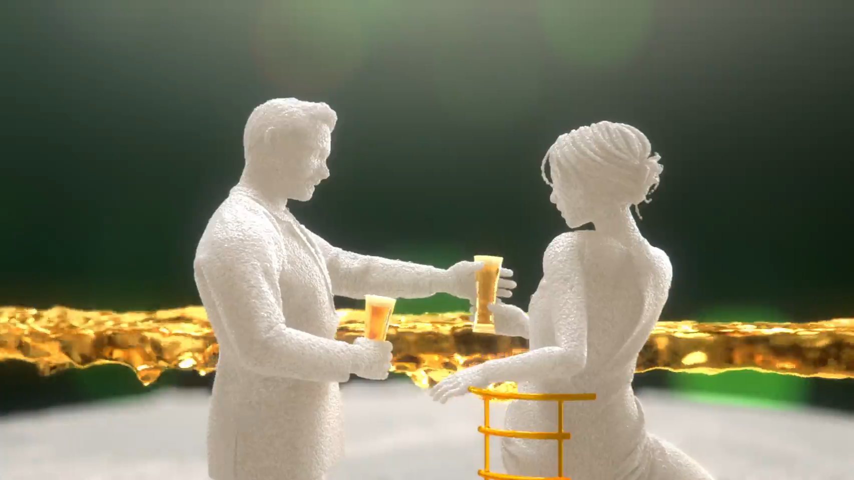 Image extraite du film publicitaire Carlsberg